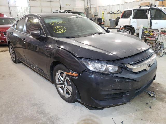 HONDA CIVIC LX 2016 with VIN 19XFC2F59GE015422 - Photo from auction
