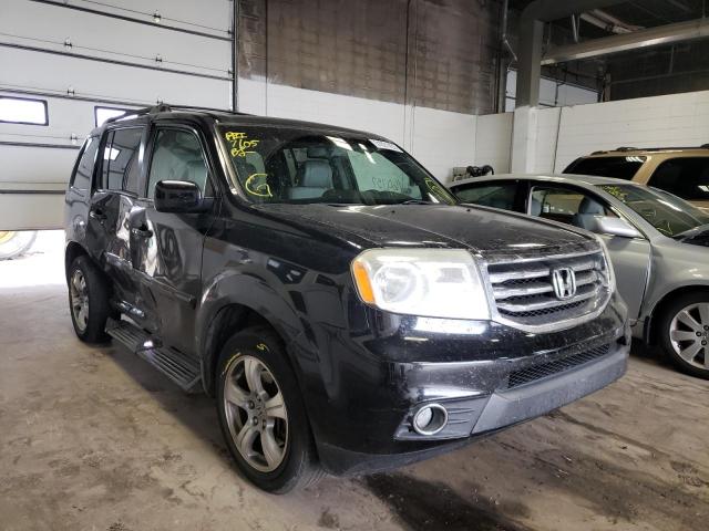 HONDA PILOT EXL 2012 with VIN 5FNYF3H56CB022500 - Photo from auction