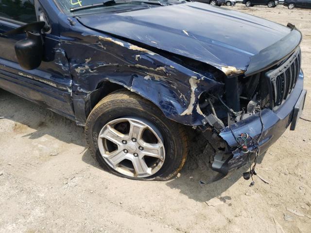 Photo 9 from auction – 2001 JEEP GRAND CHER with VIN 1J4GW58S21C502227