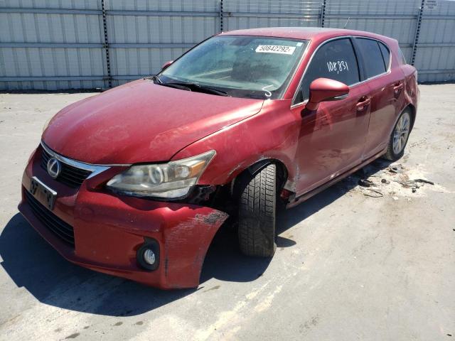 Photo 2 from auction – 2013 LEXUS CT 200 with VIN JTHKD5BH1D2162323