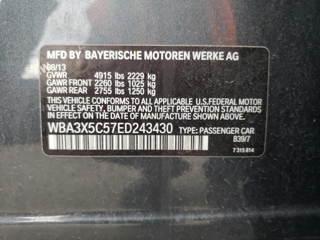 Photo 10 from auction – 2014 BMW 328 XIGT with VIN WBA3X5C57ED243430