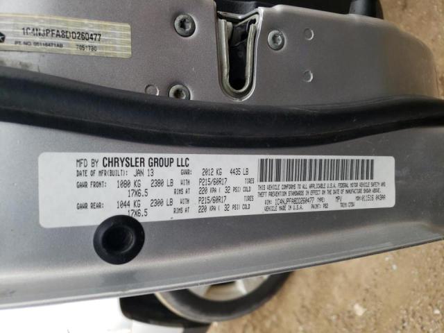 Photo 10 from auction – 2013 JEEP PATRIOT LA with VIN 1C4NJPFA8DD260477