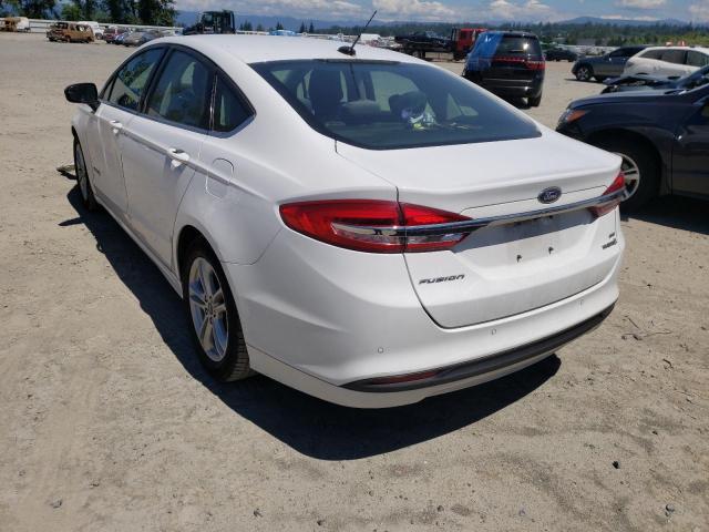 Photo 3 from auction – 2018 FORD FUSION SE with VIN 3FA6P0LU9JR143444
