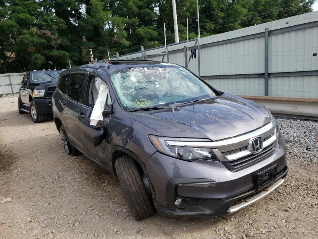 HONDA PILOT EXL 2022 with VIN 5FNYF6H54NB018823 - Photo from auction