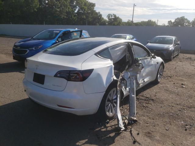 Photo 4 from auction – 2022 TESLA MODEL 3 with VIN 5YJ3E1EB0NF192429