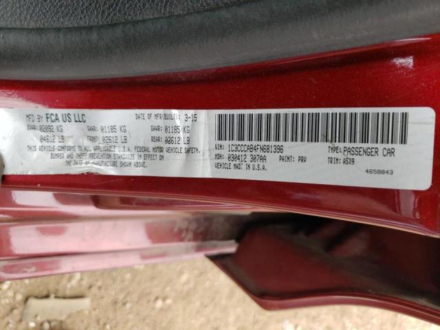 Photo 10 from auction – 2015 CHRYSLER 200 LIMITE with VIN 1C3CCCAB4FN681396