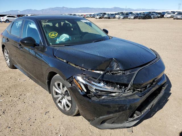 HONDA CIVIC LX 2022 with VIN 2HGFE2F22NH563359 - Photo from auction