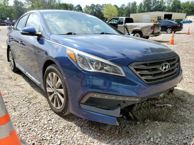 HYUNDAI SONATA SPO 2015 with VIN 5NPE34AF4FH189285 - Photo from auction