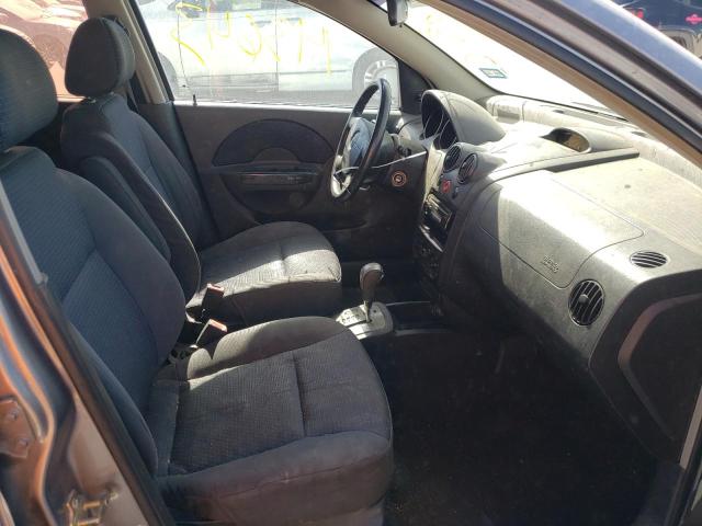 Photo 5 from auction – 2007 CHEVROLET AVEO BASE with VIN KL1TD66667B714365