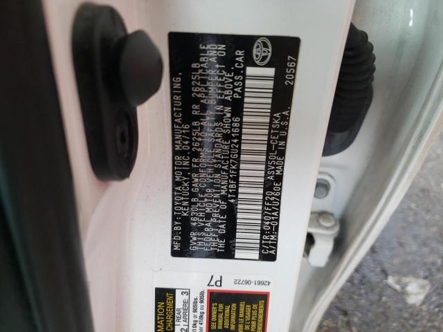 Photo 10 from auction – 2016 TOYOTA CAMRY LE with VIN 4T1BF1FK7GU241686