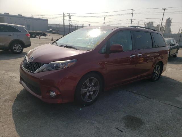 Photo 2 from auction – 2017 TOYOTA SIENNA SE with VIN 5TDXZ3DC1HS873436