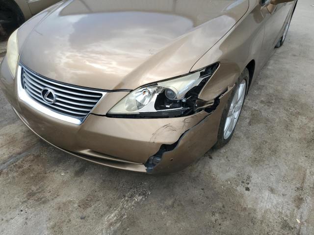 Photo 9 from auction – 2007 LEXUS ES 350 with VIN JTHBJ46G372071613