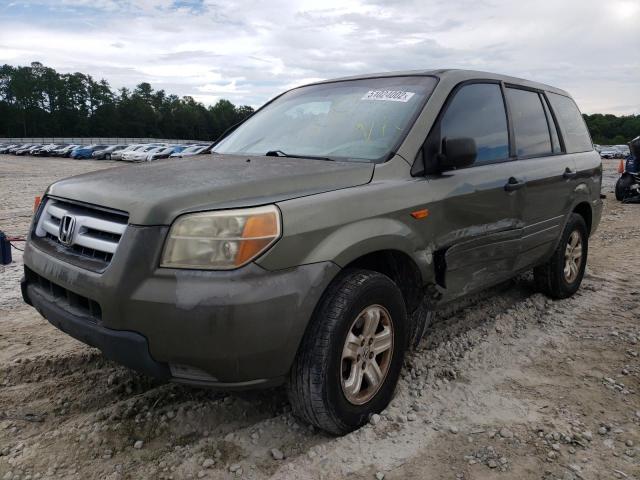 Photo 2 from auction – 2007 HONDA PILOT LX with VIN 5FNYF28147B016742