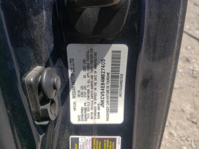 Photo 10 from auction – 2004 INFINITI G35 with VIN JNKCV54E84M827405
