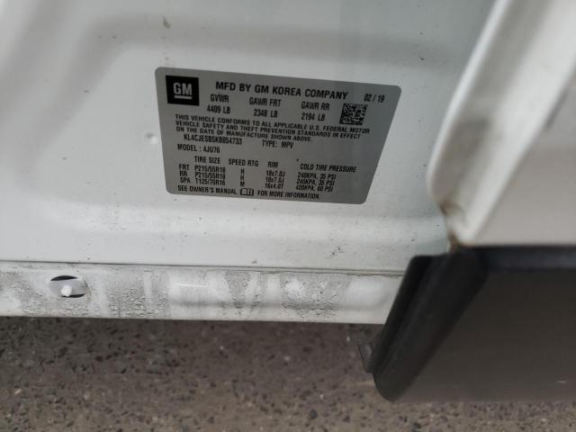 Photo 10 from auction – 2019 BUICK ENCORE PRE with VIN KL4CJESB5KB854733