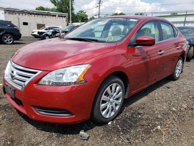 Photo 2 from auction – 2013 NISSAN SENTRA S with VIN 3N1AB7AP1DL667190
