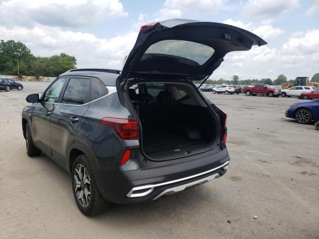 Photo 3 from auction – 2021 KIA SELTOS EX with VIN KNDERCAA6M7098100