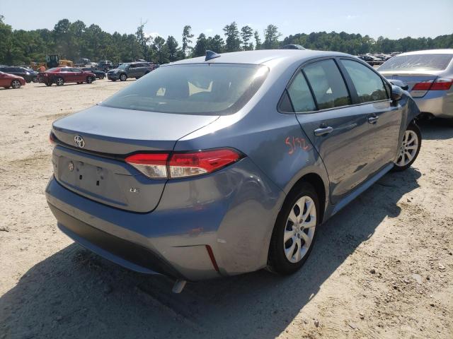 Photo 4 from auction – 2022 TOYOTA COROLLA LE with VIN JTDEPMAE9NJ190241