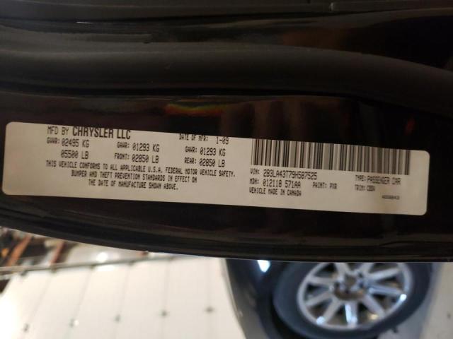 Photo 10 from auction – 2009 DODGE CHARGER with VIN 2B3LA43T79H587525
