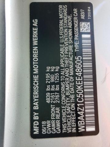 Photo 10 from auction – 2019 BMW 430I with VIN WBA4Z1C50KEE48605