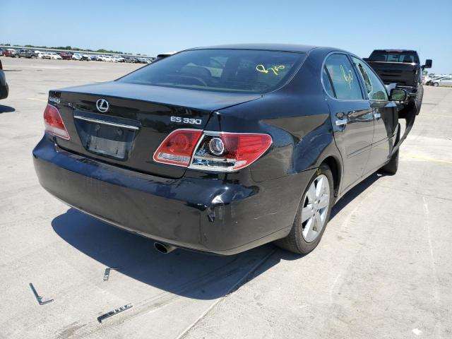Photo 4 from auction – 2005 LEXUS ES 330 with VIN JTHBA30G755107477