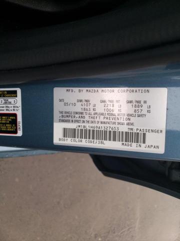 Photo 10 from auction – 2010 MAZDA 3 S with VIN JM1BL1H69A1327653