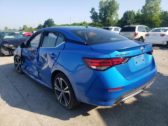 Photo 3 from auction – 2020 NISSAN SENTRA SR with VIN 3N1AB8DV2LY227612
