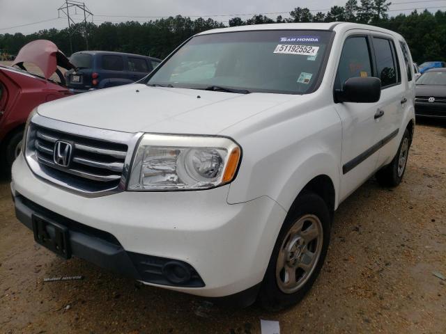 Photo 2 from auction – 2015 HONDA PILOT LX with VIN 5FNYF3H29FB004163