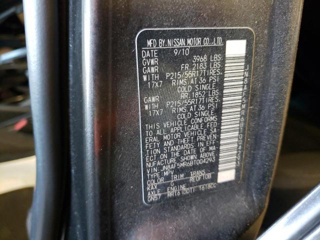 Photo 10 from auction – 2011 NISSAN JUKE S with VIN JN8AF5MR6BT004293
