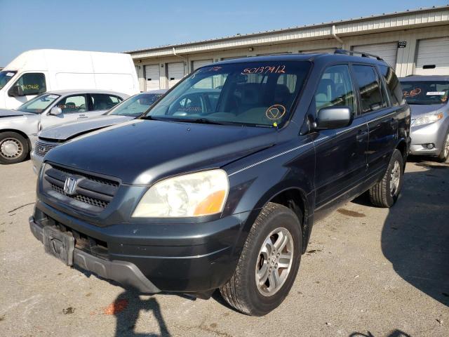 Photo 2 from auction – 2004 HONDA PILOT EXL with VIN 2HKYF18644H511767