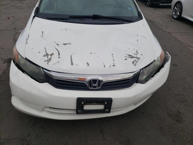 Photo 9 from auction – 2012 HONDA CIVIC LX with VIN 2HGFB2F55CH610836