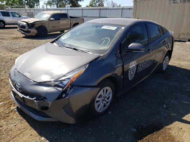 Photo 2 from auction – 2016 TOYOTA PRIUS with VIN JTDKBRFU3G3019734