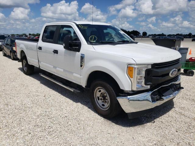 FORD F250 SUPER 2017 with VIN 1FT7W2A65HEC74207 - Photo from auction