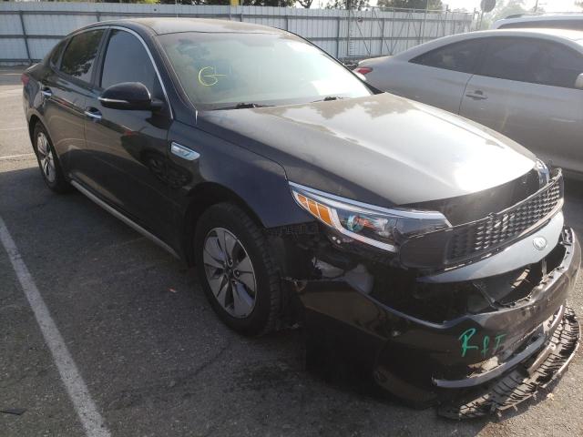 KIA OPTIMA HYB 2017 with VIN KNAGT4LC8H5004652 - Photo from auction