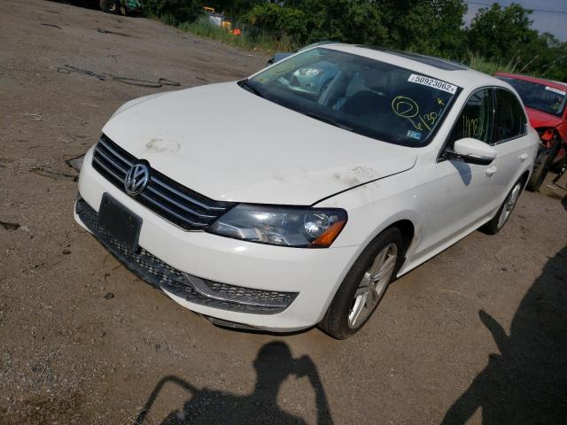 Photo 2 from auction – 2014 VOLKSWAGEN PASSAT SE with VIN 1VWBP7A33EC018971