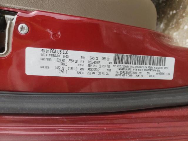 Photo 10 from auction – 2015 CHRYSLER TOWN & COU with VIN 2C4RC1BG0FR715048