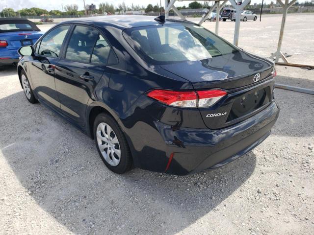 Photo 3 from auction – 2021 TOYOTA COROLLA LE with VIN JTDEPMAE1MJ180737