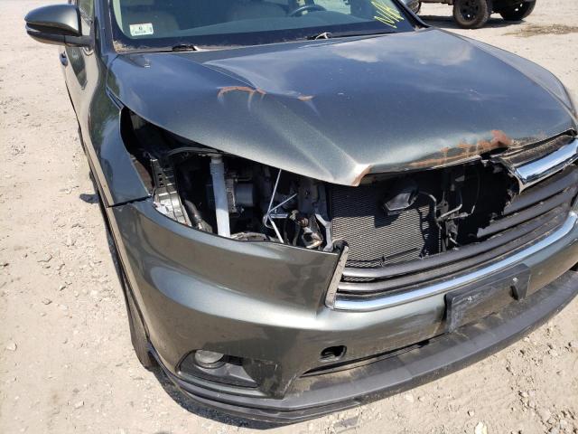 Photo 9 from auction – 2014 TOYOTA HIGHLANDER with VIN 5TDJKRFH8ES028052