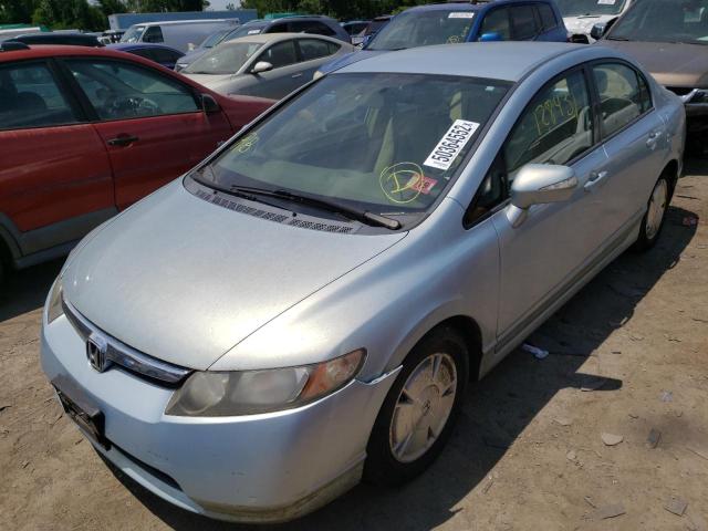 Photo 2 from auction – 2007 HONDA CIVIC HYBR with VIN JHMFA36267S010384