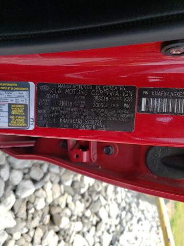 Photo 10 from auction – 2014 KIA FORTE LX with VIN KNAFX4A6XE5238221