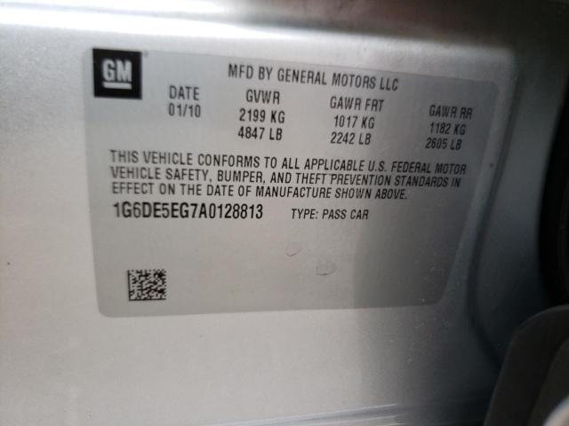 Photo 10 from auction – 2010 CADILLAC CTS LUXURY with VIN 1G6DE5EG7A0128813