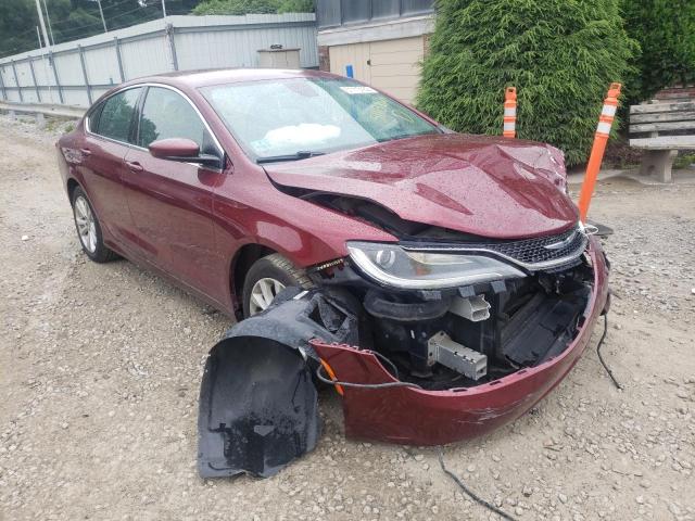 CHRYSLER 200 LIMITE 2015 with VIN 1C3CCCAB3FN596212 - Photo from auction
