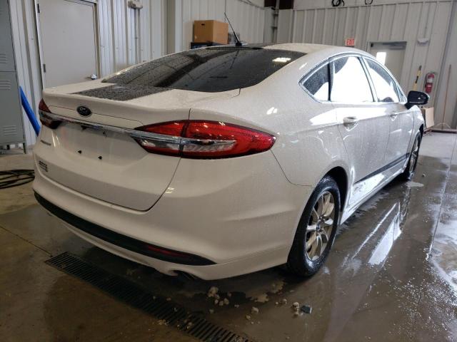 Photo 4 from auction – 2017 FORD FUSION S with VIN 3FA6P0G7XHR206940