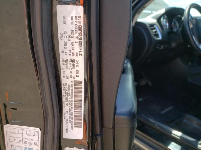 Photo 10 from auction – 2012 DODGE DURANGO CR with VIN 1C4RDJDG7CC322078