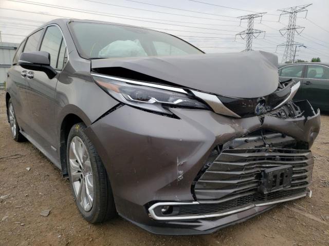 TOYOTA SIENNA LIM 2021 with VIN 5TDERKEC4MS024248 - Photo from auction