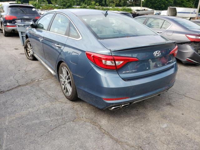 Photo 3 from auction – 2015 HYUNDAI SONATA with VIN 5NPE34AB4FH077471