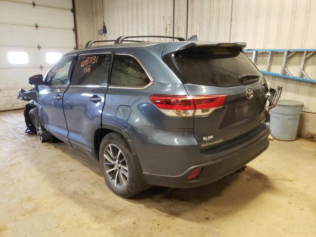 Photo 3 from auction – 2017 TOYOTA HIGHLANDER with VIN 5TDJZRFH8HS470538