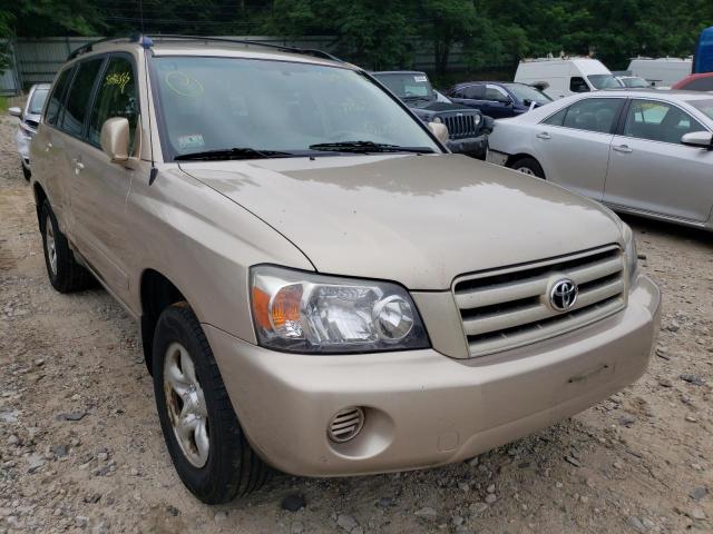 TOYOTA HIGHLANDER 2006 with VIN JTEHD21A460041018 - Photo from auction