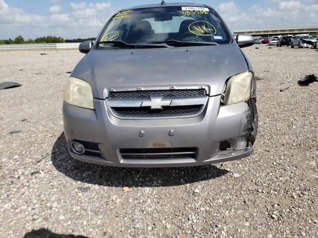 Photo 9 from auction – 2009 CHEVROLET AVEO LT with VIN KL1TG56E49B383958