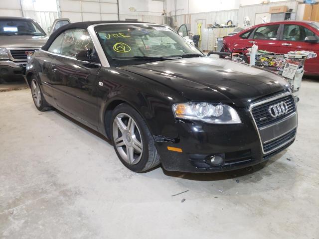 AUDI A4 2.0T CA 2007 with VIN WAUDF48H17K023476 - Photo from auction